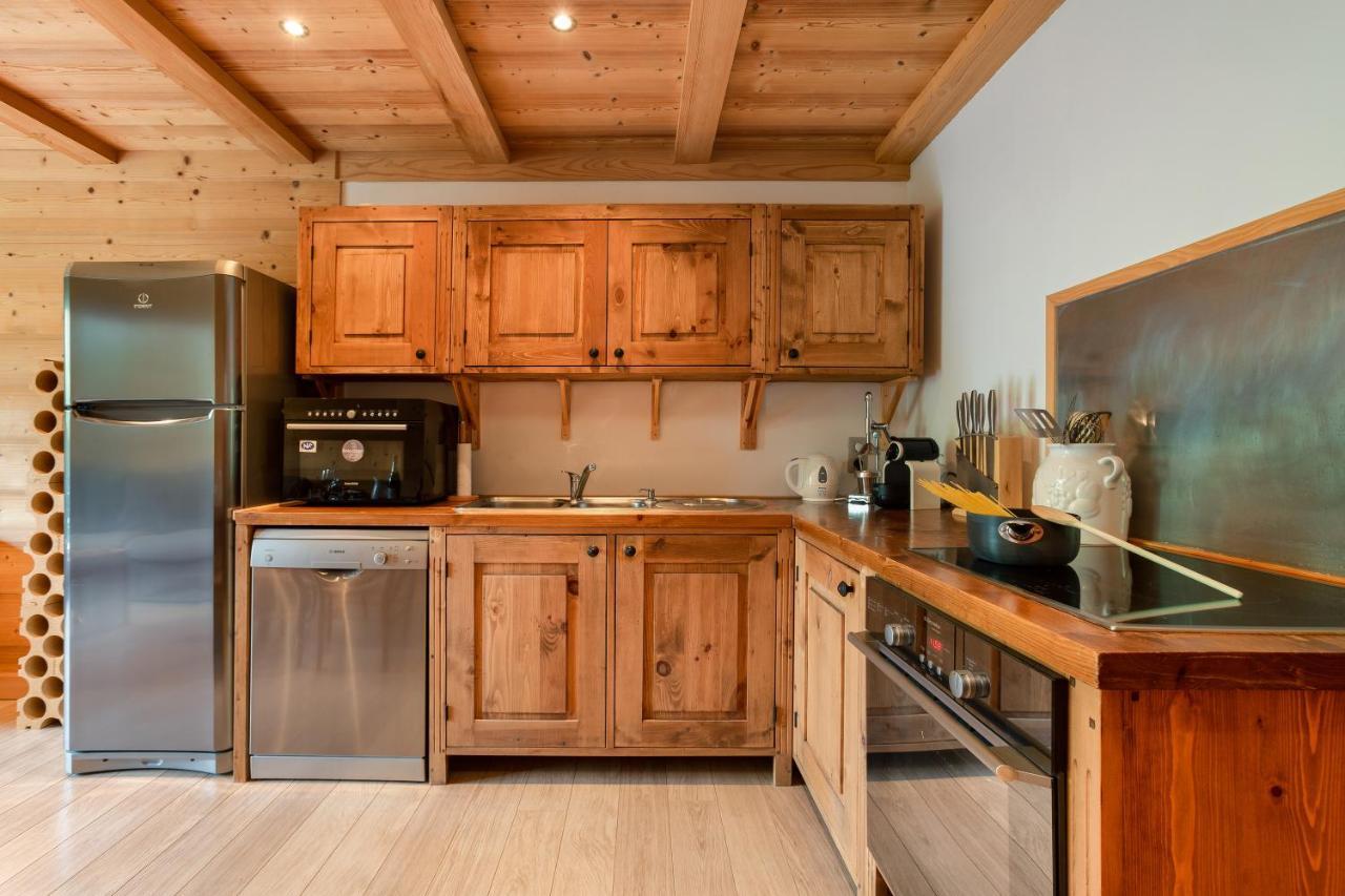 Appartement La Sauvageonne - Happy Rentals Servoz Bagian luar foto