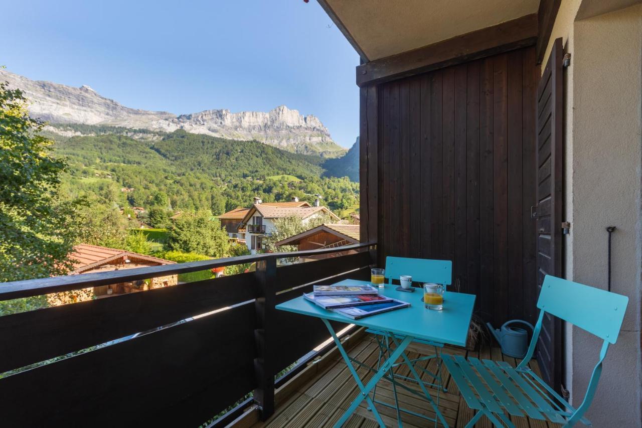 Appartement La Sauvageonne - Happy Rentals Servoz Bagian luar foto