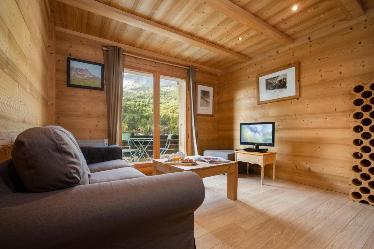 Appartement La Sauvageonne - Happy Rentals Servoz Bagian luar foto