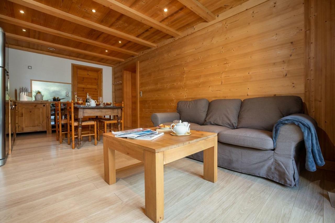 Appartement La Sauvageonne - Happy Rentals Servoz Bagian luar foto