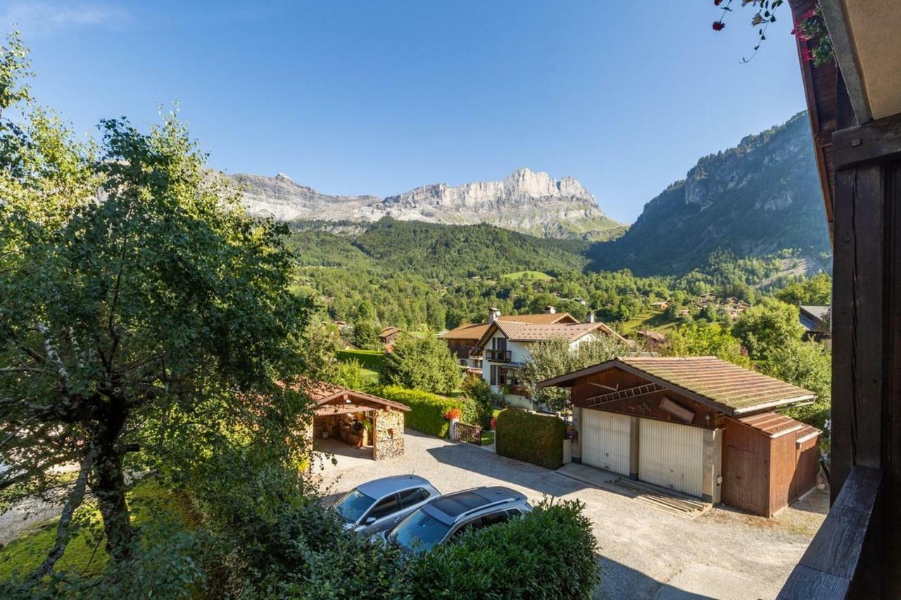 Appartement La Sauvageonne - Happy Rentals Servoz Bagian luar foto